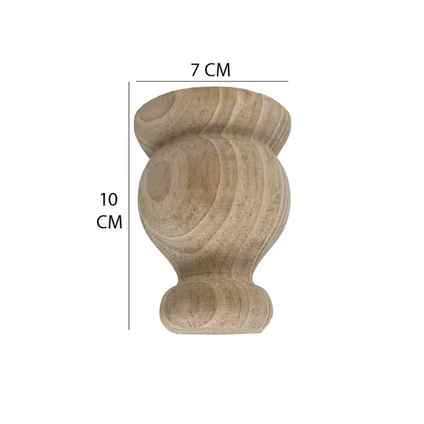پایه مبل چوبی شناسه 4107