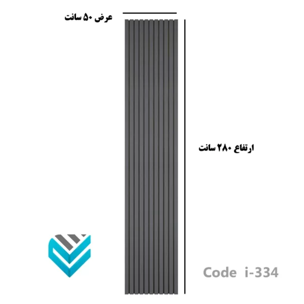 ترمووال مشکی اکلیلی مات
